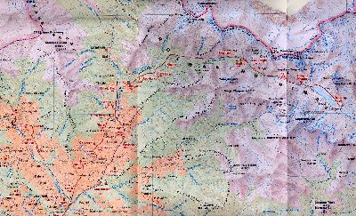 Map: Rolwaling and Tamba